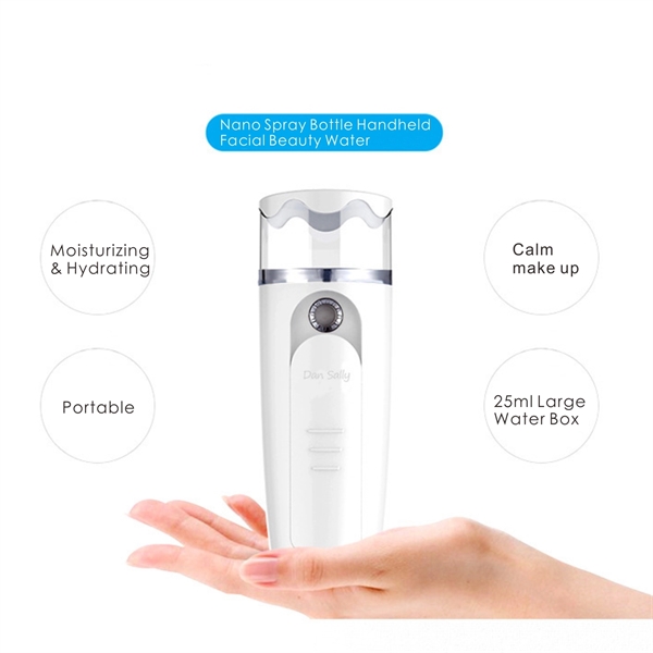 Handheld Hydrating Facial Mist Spray, Face Humidifier - Image 3