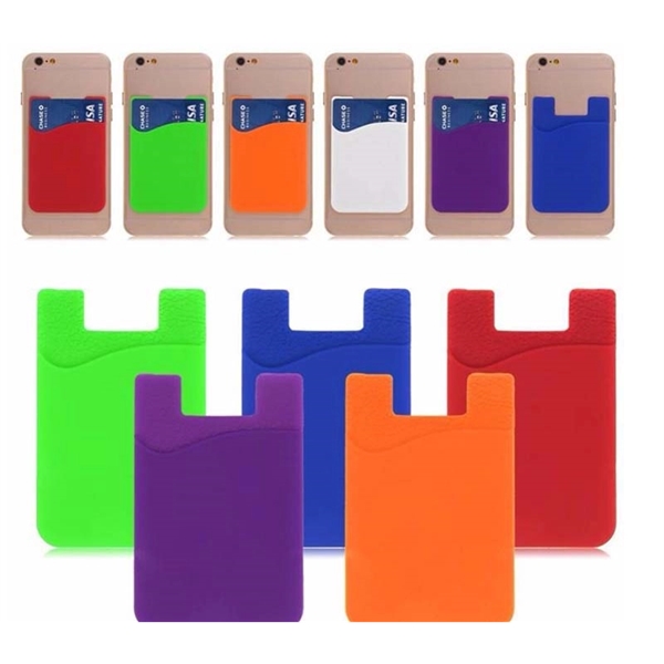 Silicone Phone Wallet - Image 1