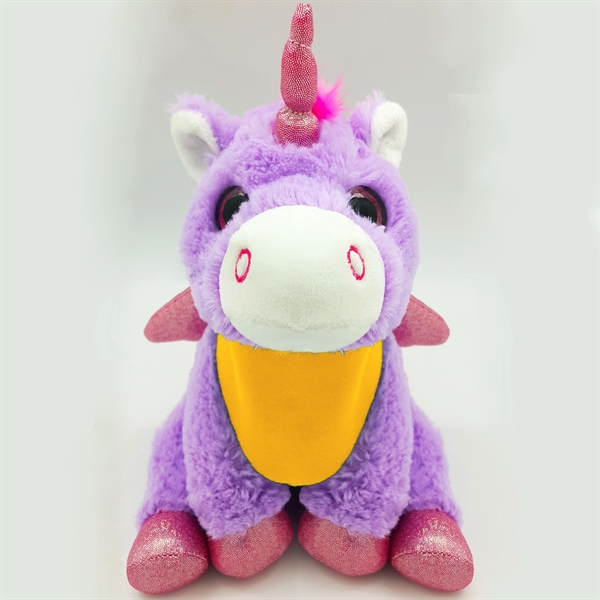 9" Bright Color Purple Unicorn - Image 4