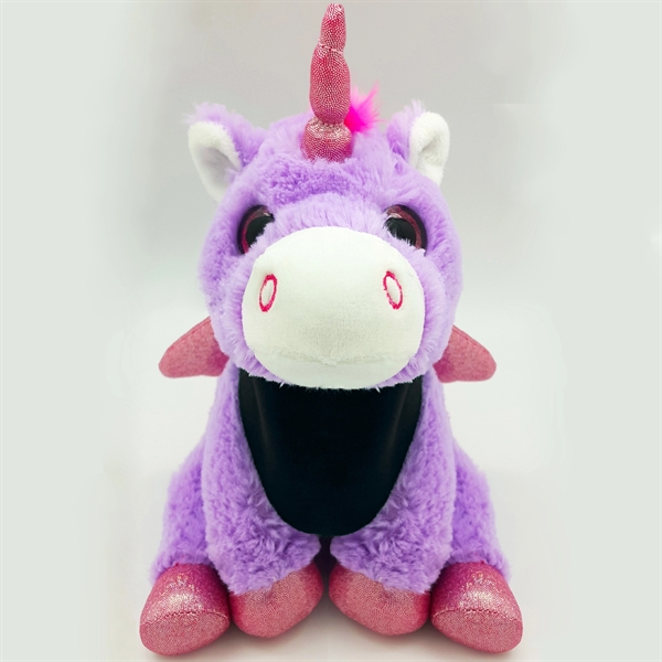 9" Bright Color Purple Unicorn - Image 8