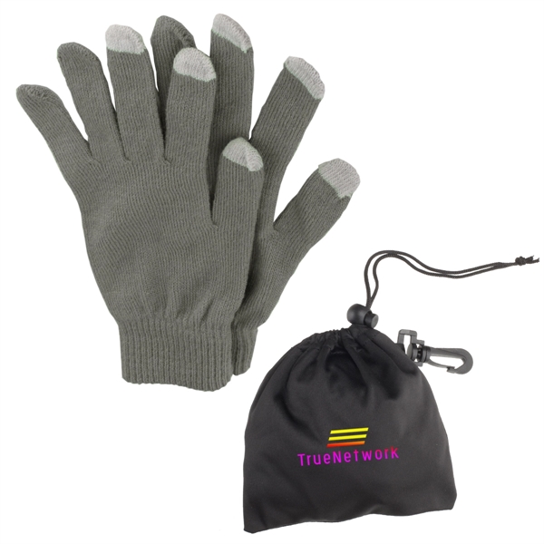 Touch Screen Gloves In Pouch - Image 4