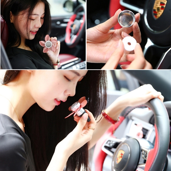 Mini Car Air Freshener Clip, Solid Perfume Aroma - Image 19