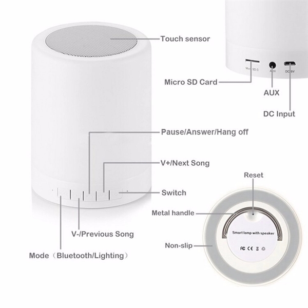 Magnitude Light Up Bluetooth Speaker - Image 3
