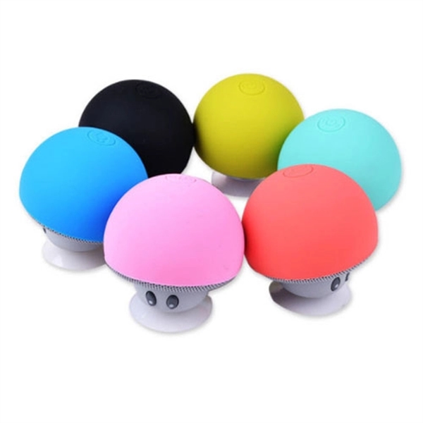 Mushroom Wireless Bluetooth Speaker Phone Stand - Image 1