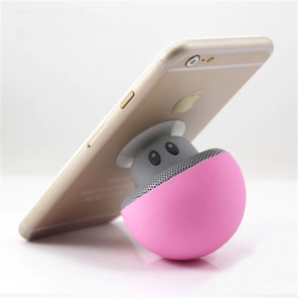 Mushroom Wireless Bluetooth Speaker Phone Stand - Image 2