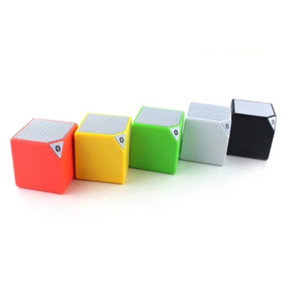 Portable Stereo Cube Bluetooth Speaker - Image 5