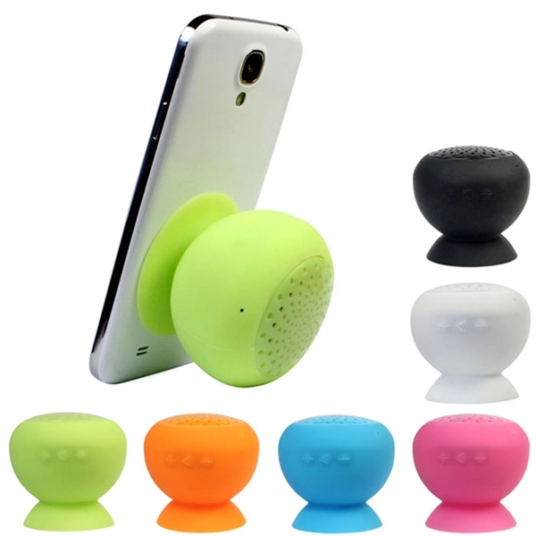 Silicone Speaker with Phone Stand - Image 1