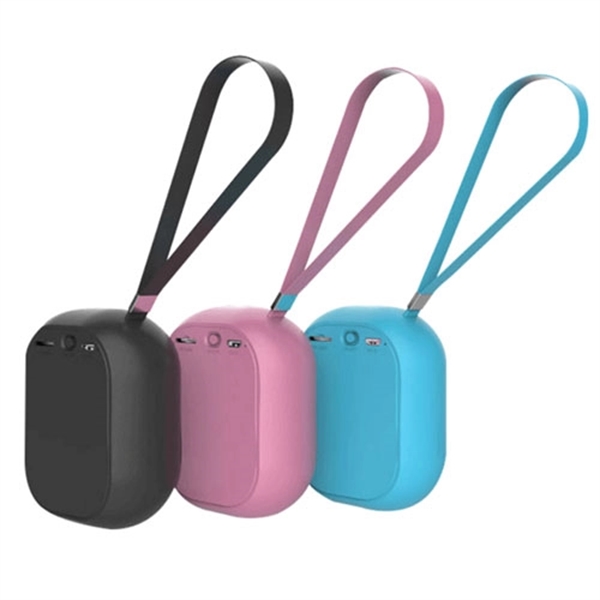 Portable Mini Bluetooth Wireless Speaker with keychain - Image 2