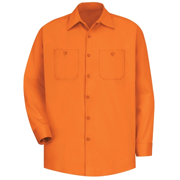 Red Kap® Men's Wrinkle-Resistant Cotton Work Shirt