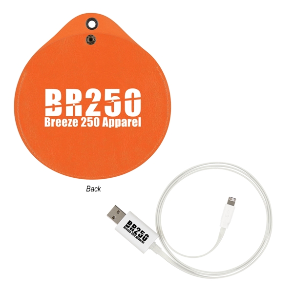 Round Light Up Charging Cable Kit - Image 3
