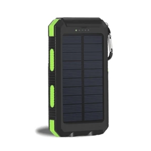 10000mAh Solar Charger Power Bank Waterproof Portable