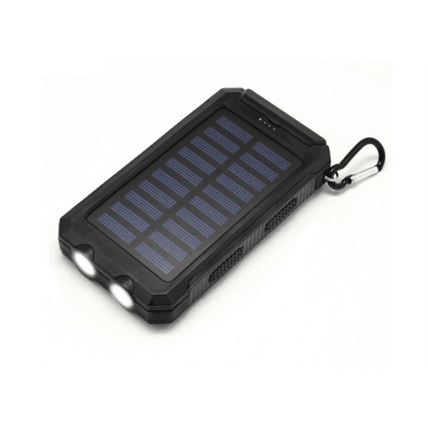 10000mAh Solar Charger Power Bank Waterproof Portable - Image 3