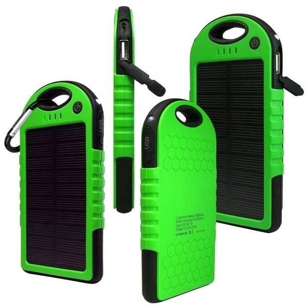 Portable Solar Cell Phone Charger Solar Power Phone Charger - Image 1