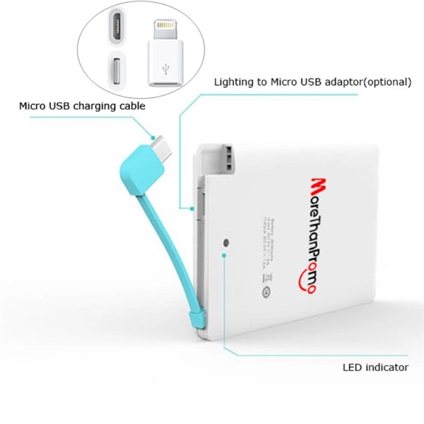 Good Quality Super-Slim Power Bank Charger - Image 3