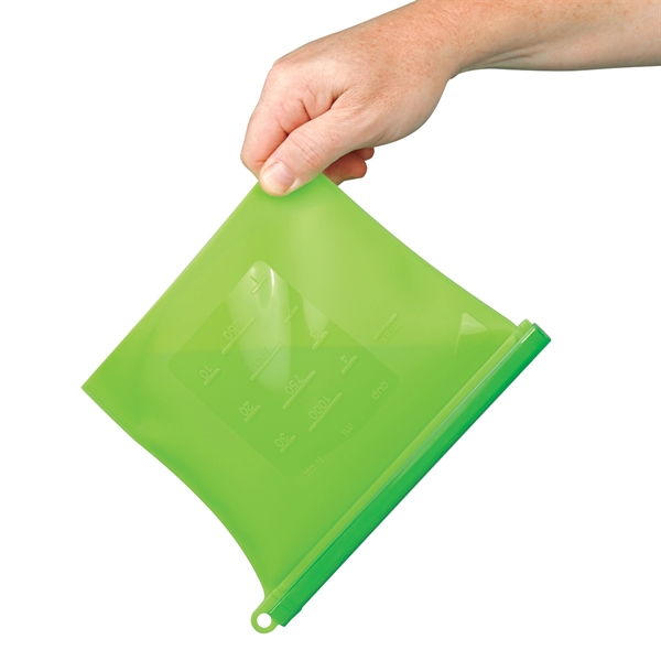 Reusable Food Bag With Plastic Slider - Image 3