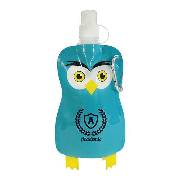 12oz. Paws N Claws Flat Bottle - Image 3