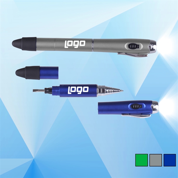 LED Pen with Screwdriver - Image 1
