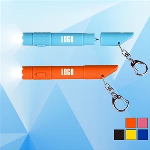 LED Pen with Key Holder