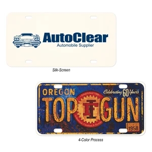 Aluminum Custom License Plate