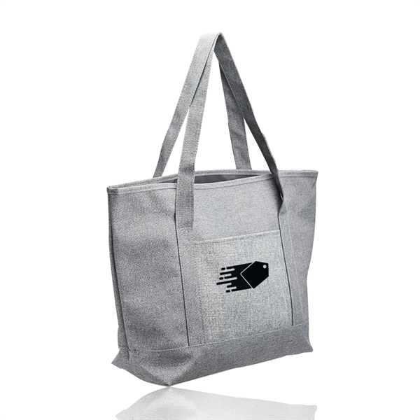 Dungaree Pocket Heathered Tote Bags - Image 12