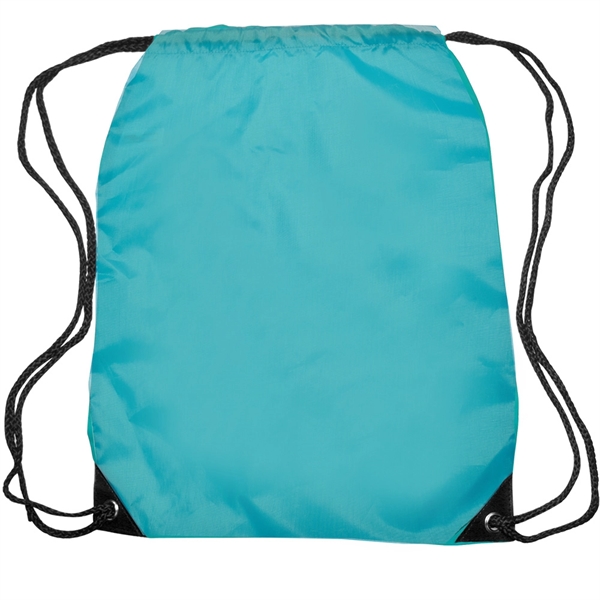 Quick Ship Drawstring Backpack w/ Reinforced Corners - Image 8
