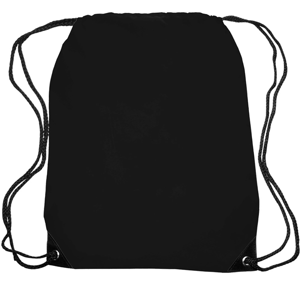 Quick Ship Drawstring Backpack w/ Reinforced Corners - Image 9