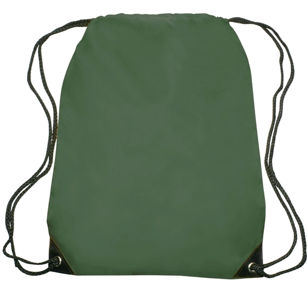 Quick Ship Drawstring Backpack w/ Reinforced Corners - Image 14