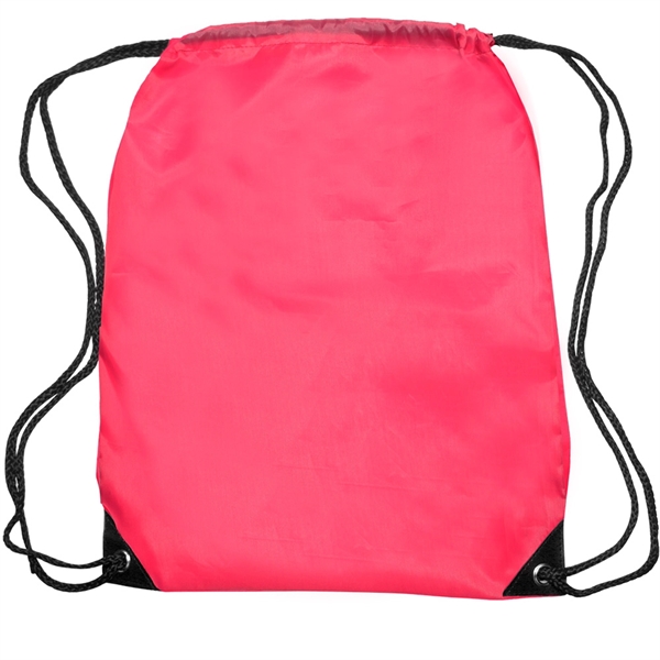 Quick Ship Drawstring Backpack w/ Reinforced Corners - Image 15
