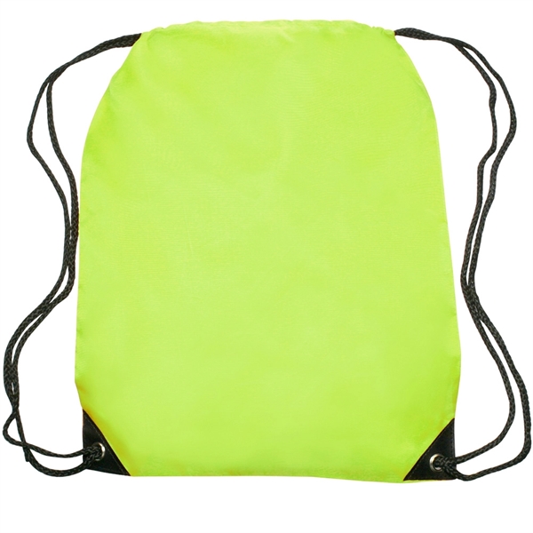 Quick Ship Drawstring Backpack w/ Reinforced Corners - Image 17