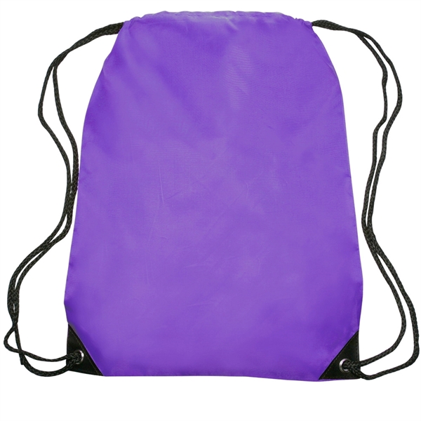 Quick Ship Drawstring Backpack w/ Reinforced Corners - Image 21
