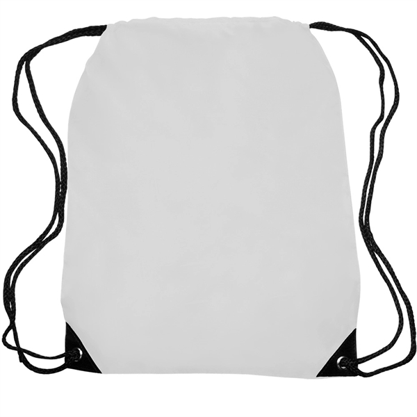Quick Ship Drawstring Backpack w/ Reinforced Corners - Image 23