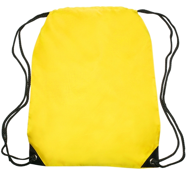 Quick Ship Drawstring Backpack w/ Reinforced Corners - Image 24