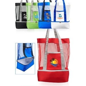 Mesh Tote Bags with cooler