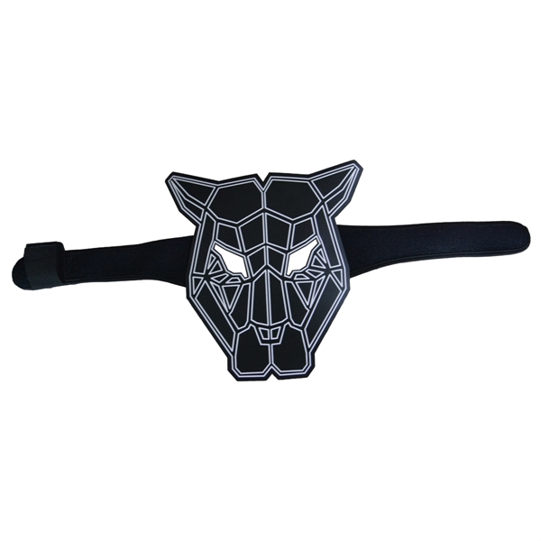 Halloween/Party Sound Control Plastic Light-up Mask - Image 5