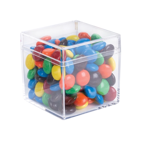 Cube Shaped Acrylic Container With Candy - Image 6