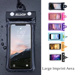 Dual Insurance Waterproof Phone Pouch, Large Imprint Area