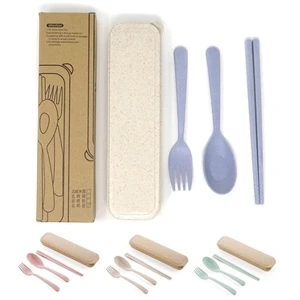 3pcs Portable Cutlery Tableware