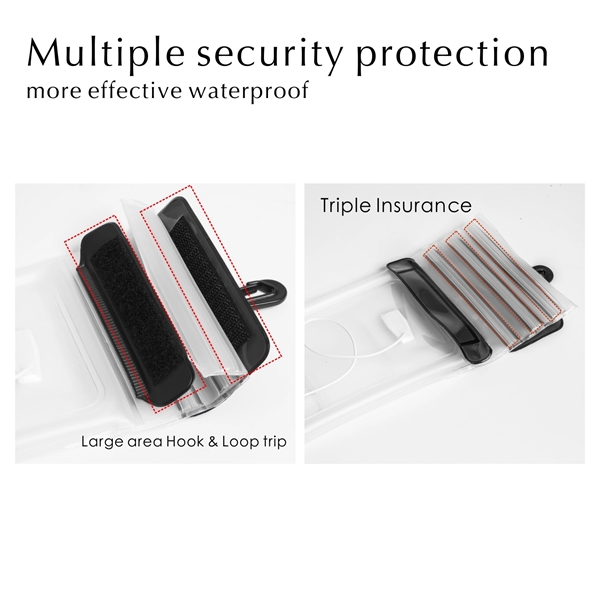 Dual Insurance Armband Waterproof Phone Pouch - Image 5