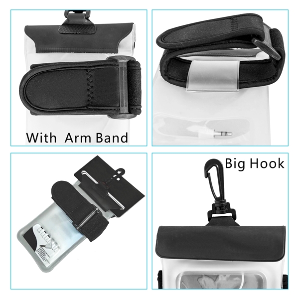 Dual Insurance Armband Waterproof Phone Pouch - Image 7