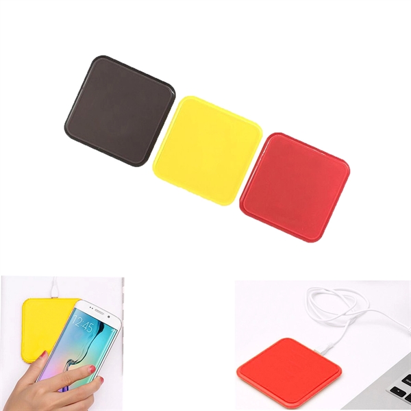 Non-slip Silicone Surface Wireless Charger Pad 5W