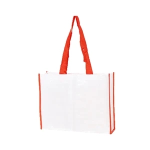 Full imprint Non-Woven Tote Bag with Polypropylene Film