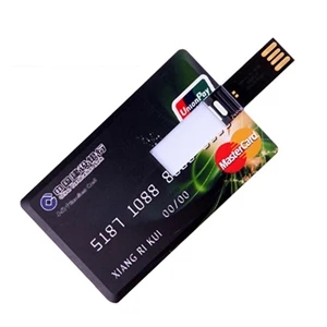USB drive premium credit card flash drive