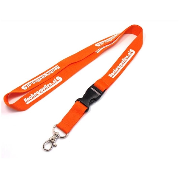 1 " Polyester Quick Release Lanyards - Image 1