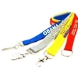 3/5 Double Ended Lobster Claw Polyester Sublimation Lanyard - Brilliant  Promos - Be Brilliant!