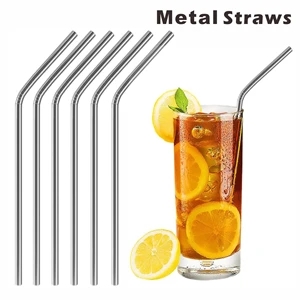 Bent Metal Straw