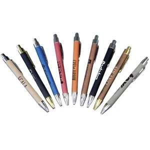 Custom Promotional Leather Pens