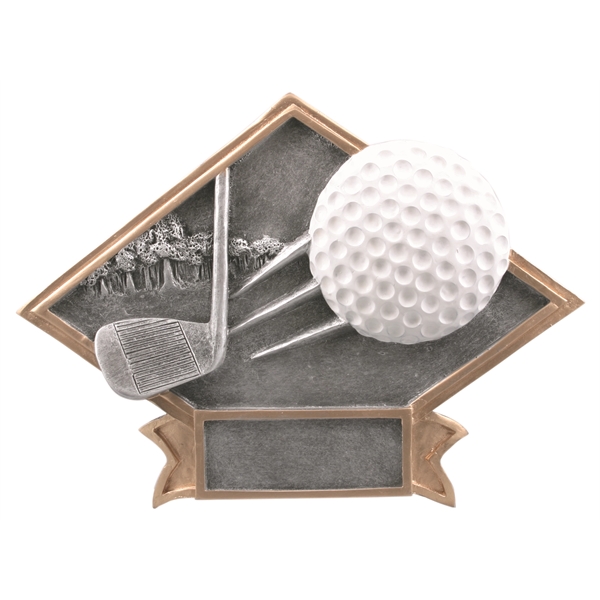 Golf Diamond Plate Resin