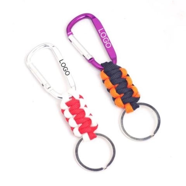 Outdoor Survival Rope Keychain
