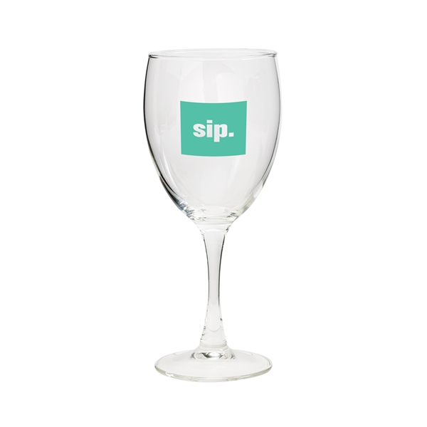 10 oz. Wine glass - Image 1