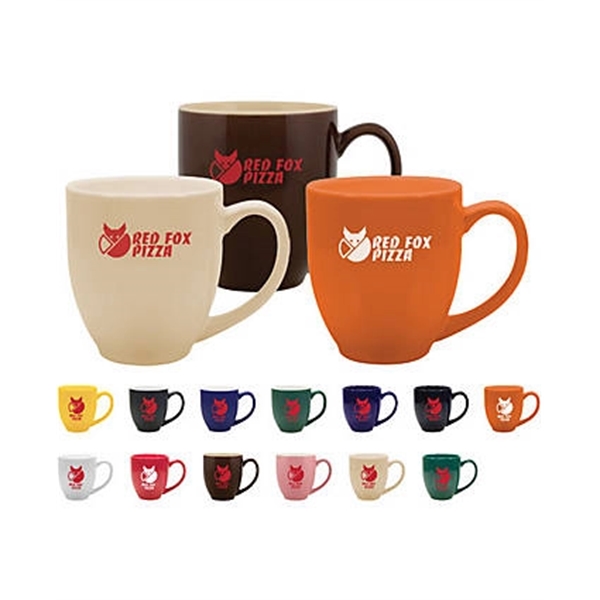 16 oz. Bistro Coffee Mug, ceramic mugs - Image 1